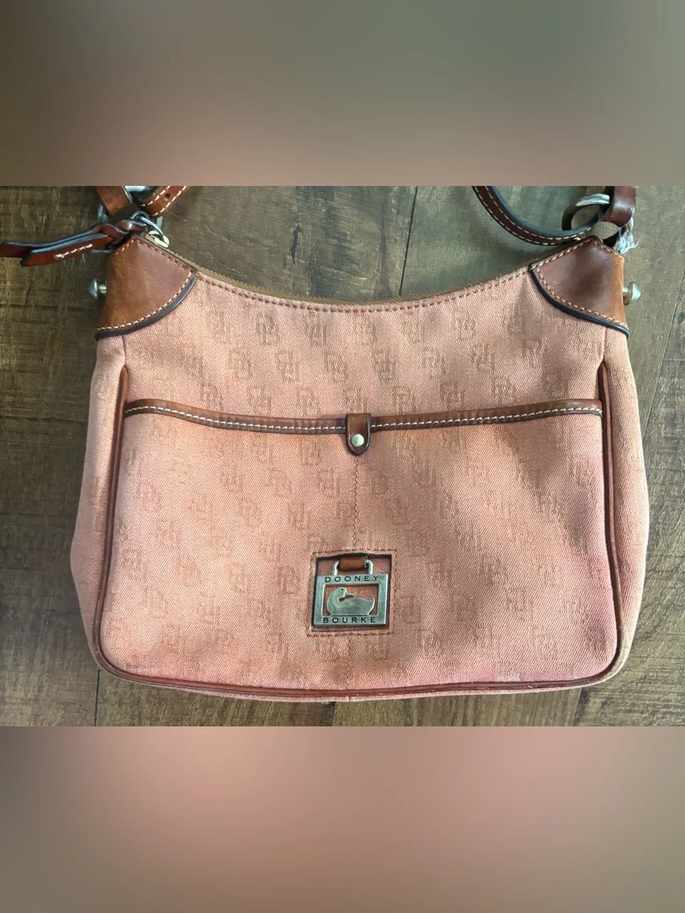 Dooney & Bourke monogram hobo bag purse